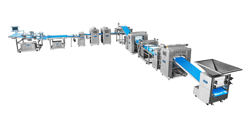 层压式自动开酥生型线